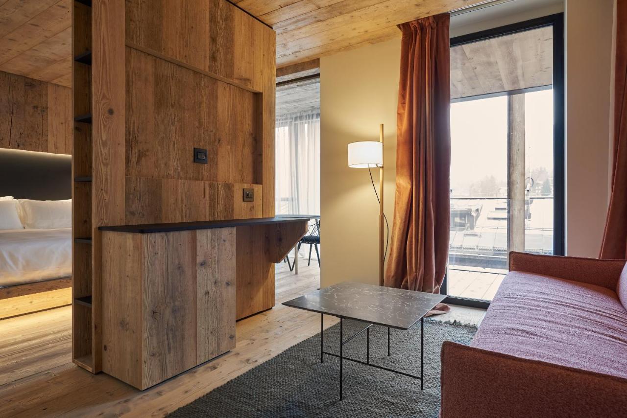 Hotel De Len Cortina d'Ampezzo Bagian luar foto