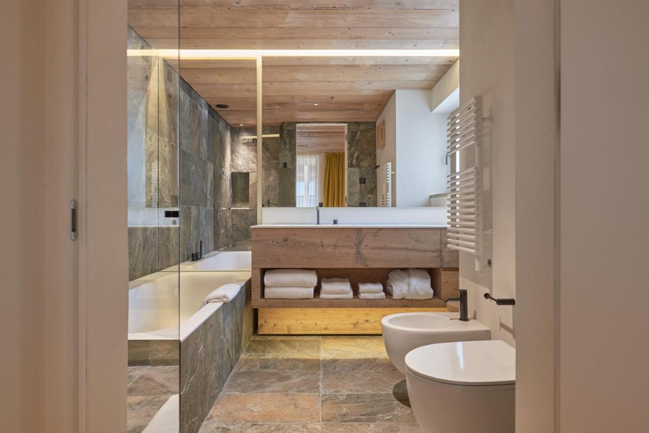 Hotel De Len Cortina d'Ampezzo Bagian luar foto