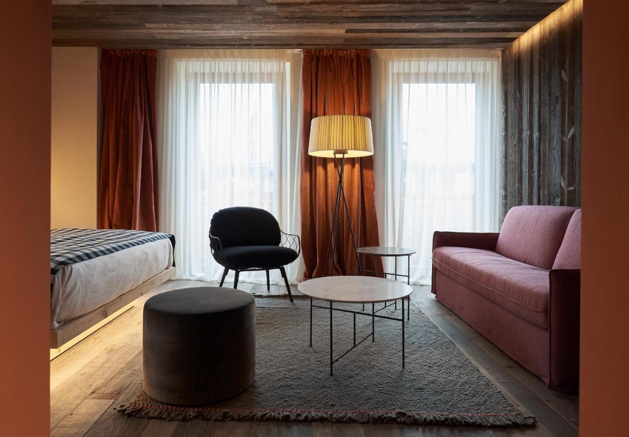 Hotel De Len Cortina d'Ampezzo Bagian luar foto